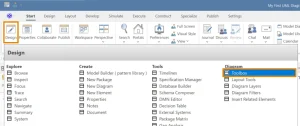 how to enable uml component diagram tool box in ea sparx