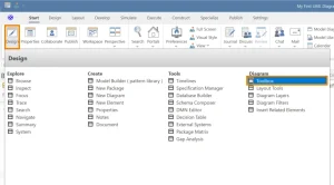 enabling the uml communication diagram toolbox in sparx systems EA