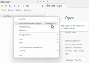 how to create a uml state machine diagram with sparx enterprise architect's inbuilt templates