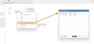 ordering uml communication messages in enterprise architect sparx