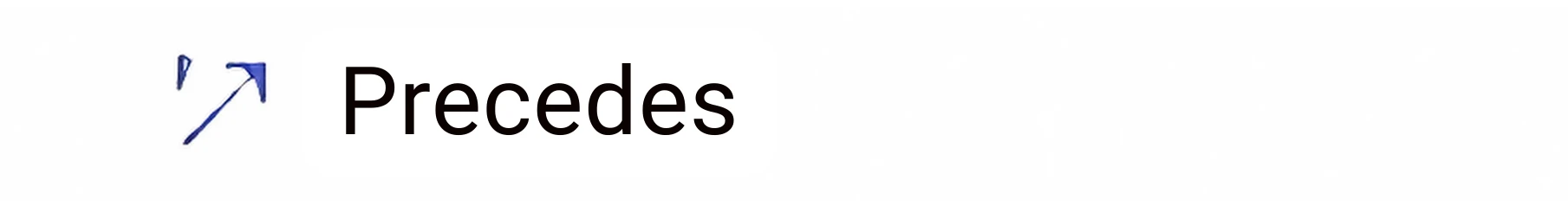 precedes connector from enterprise architect uml use case toolbox
