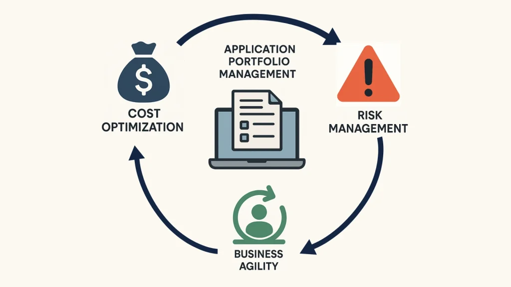 what is the purpose of application portfolio management in real world business cases