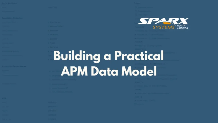 How to build a practical application portfolio management apm field dictionary or data model