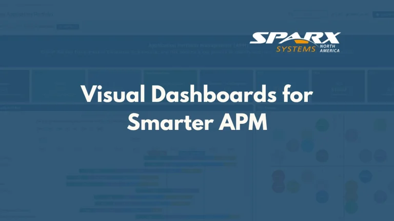 What Visual Dashboards to use for real-time and consumable insights from your application portfolio