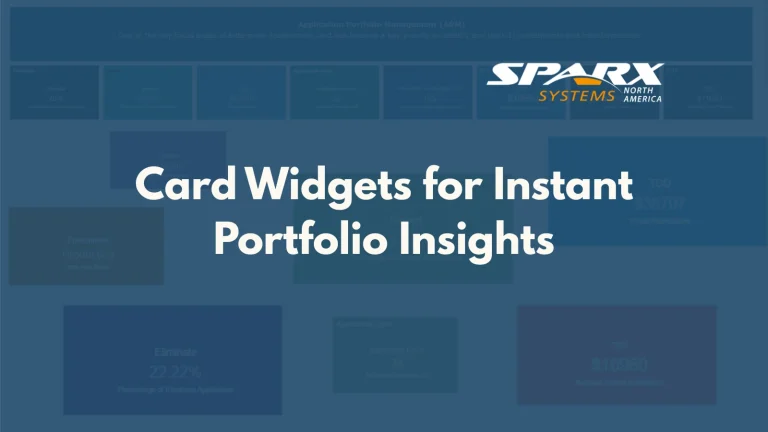 How to design application portfolio card widgets that leaders trust
