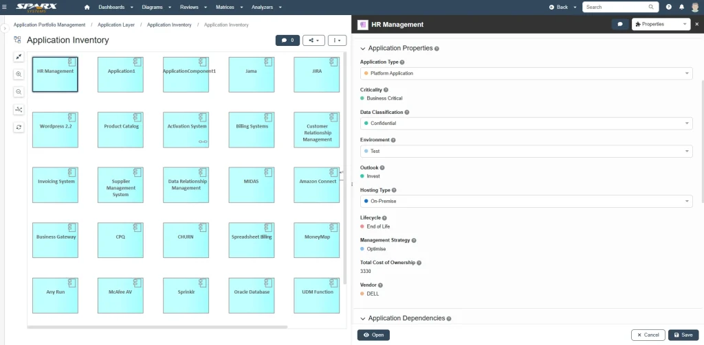 Running Validations and other checks to ensure the APM data quality using sparx ea and prolaborate