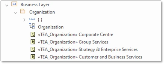 sparx-ea-apm-business-layer-organizations-imported-from-excel