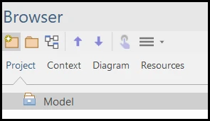 sparx-ea-apm-new-project-browser-initial-model